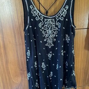 Free People Sequined Mini Dress